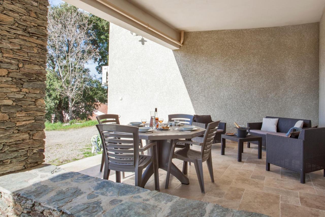 Ferienwohnung Domaine Ghjulia Patrimonio Exterior foto